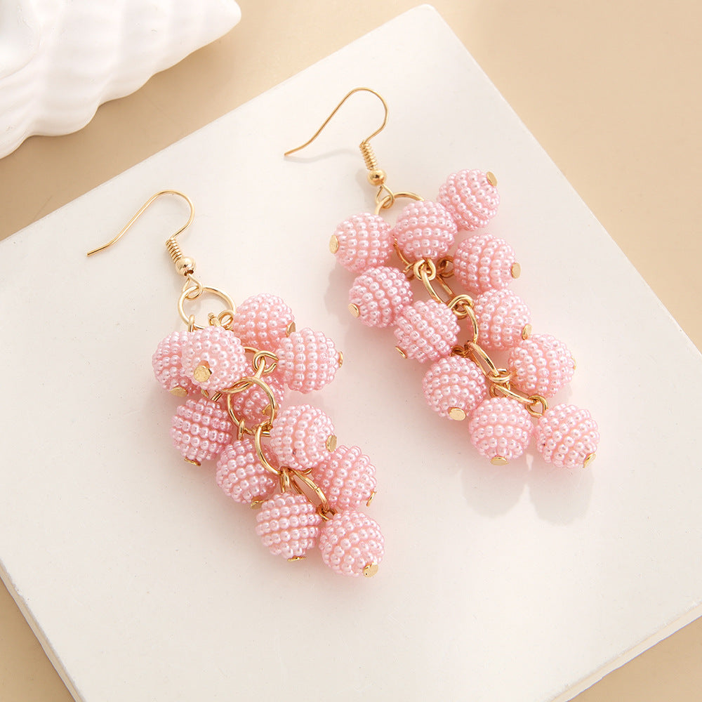 Best Friend Summer Earrings – Bold Color Statement Jewelry for Beach Style