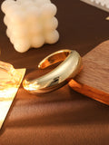 Curved Open Cuff Bracelet
