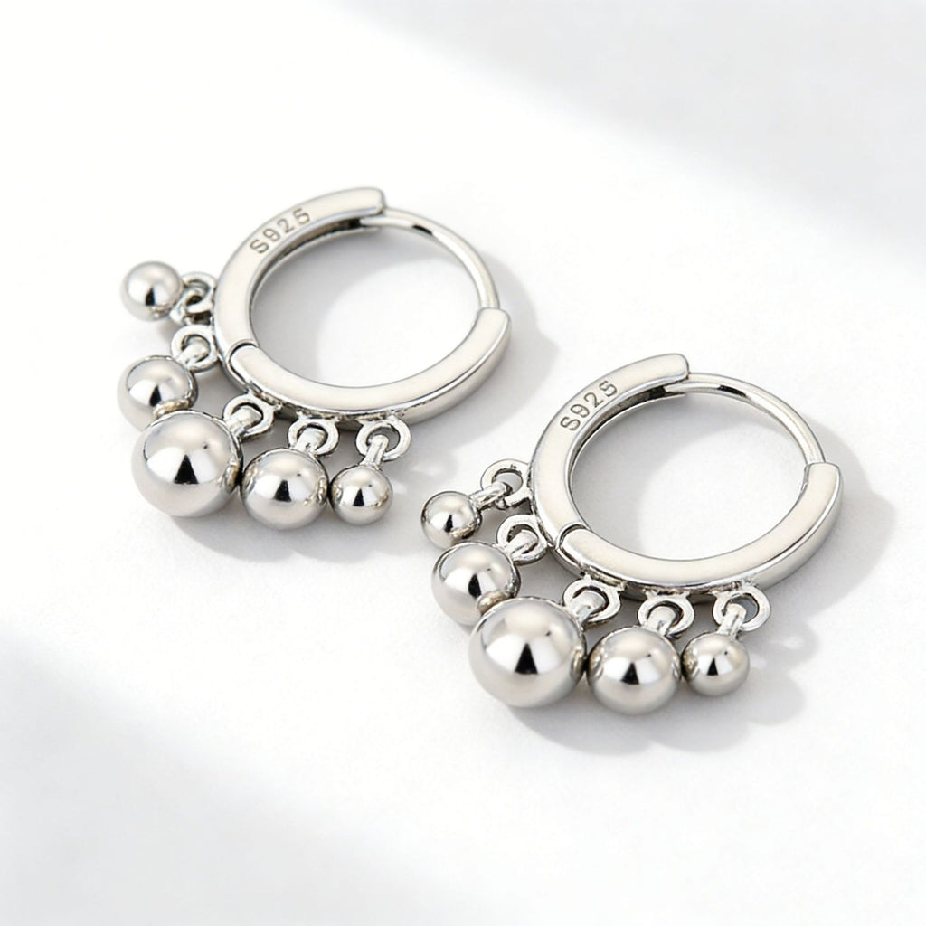 Silver Flow | S925 Tassel Drop Earrings