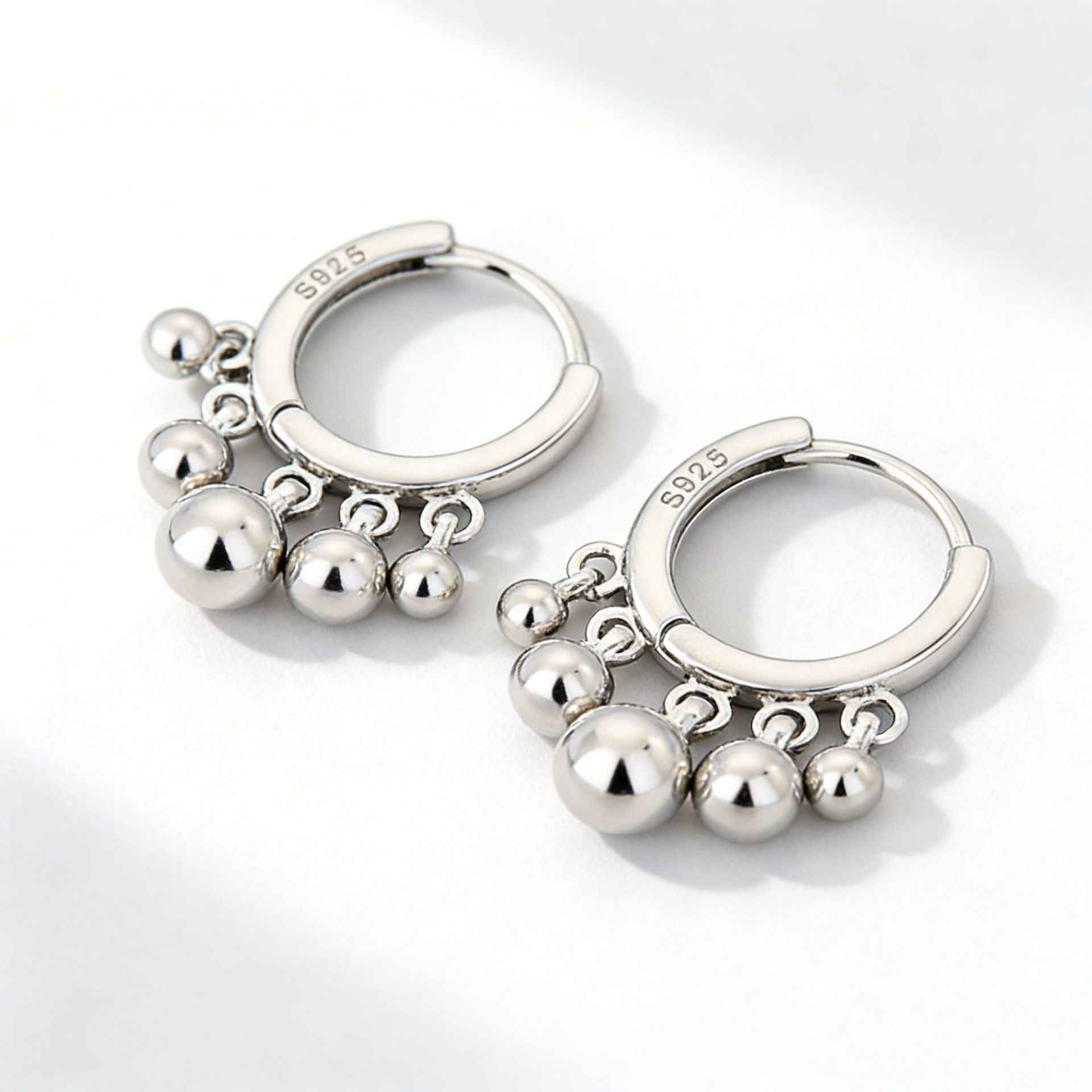 Silver Flow | S925 Tassel Drop Earrings