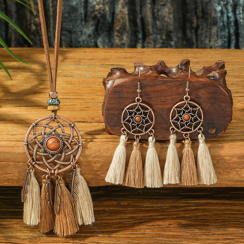 Vintage Bloom | Retro Floral Jewelry Set