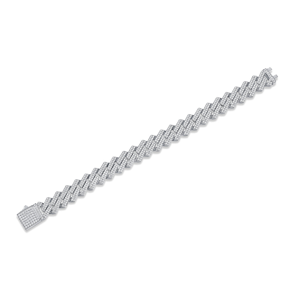 The Keel Moissanite S925 Bracelet | Diamond Rival