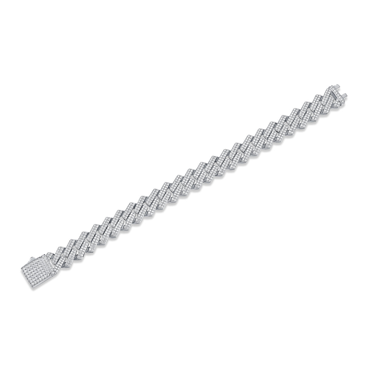 The Keel Moissanite S925 Bracelet | Diamond Rival