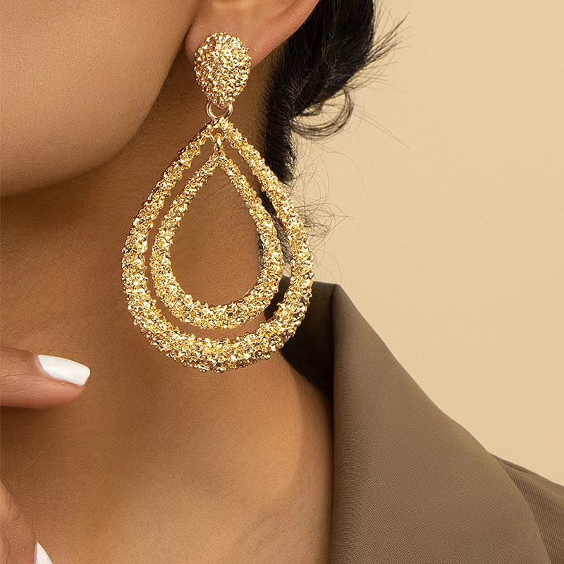Geometric Statement Earrings