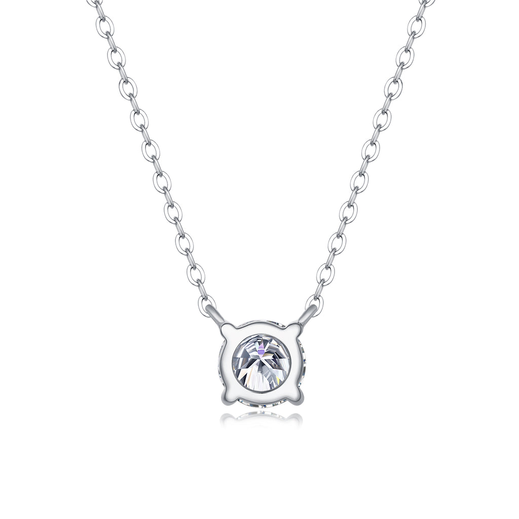 Lumière Moissanite Necklace | S925 Sterling Silver Pendant