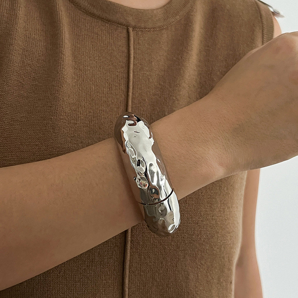 Spring Radiance | Wide Pattern Cuff Bracelet