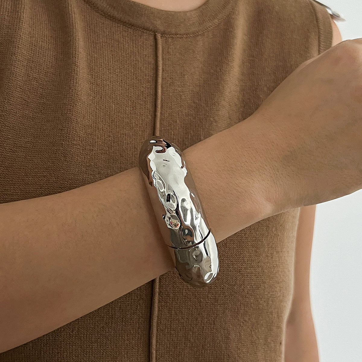 Spring Radiance | Wide Pattern Cuff Bracelet
