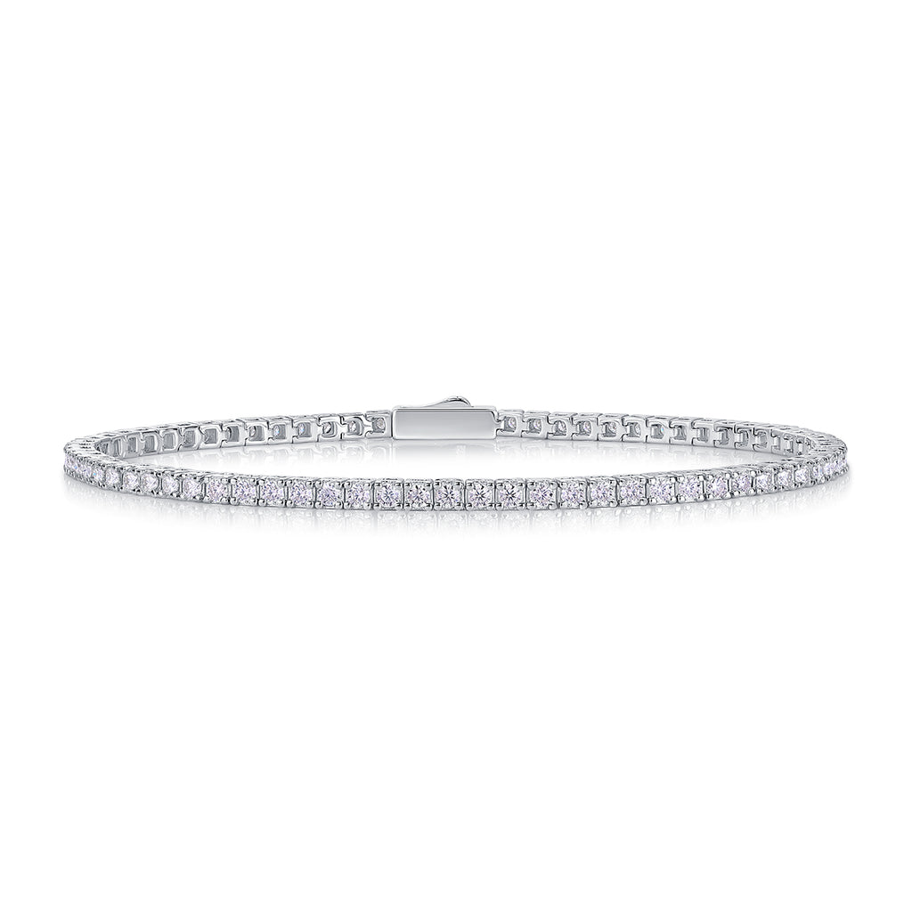 925 Sterling Silver Minimal Bracelet for Women – Elegant Lightweight Jewelry