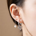 Silver Flow | S925 Tassel Drop Earrings