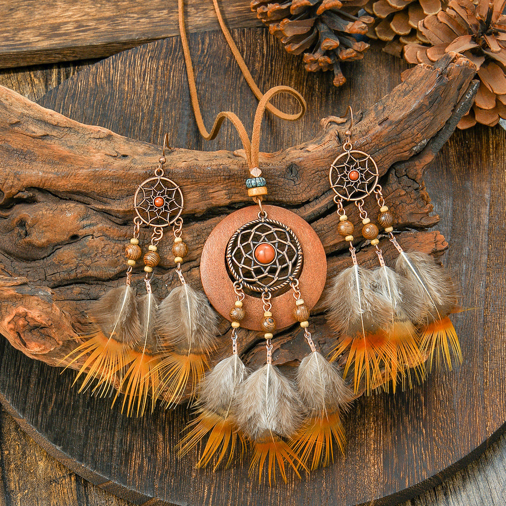 Vintage Bloom | Retro Floral Jewelry Set