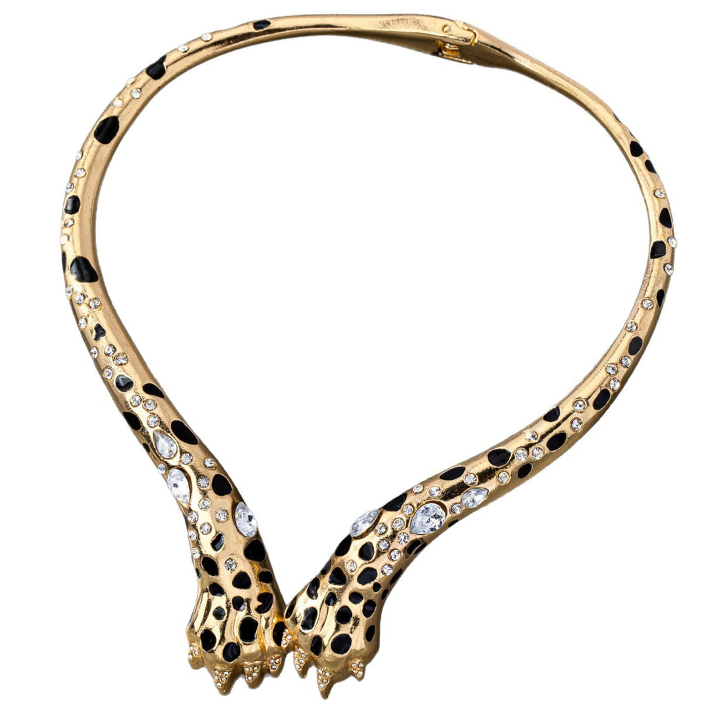 Wild Luxe | Leopard Print Statement Necklace