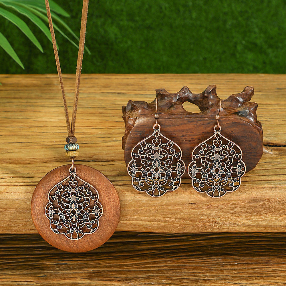 Vintage Bloom | Retro Floral Jewelry Set