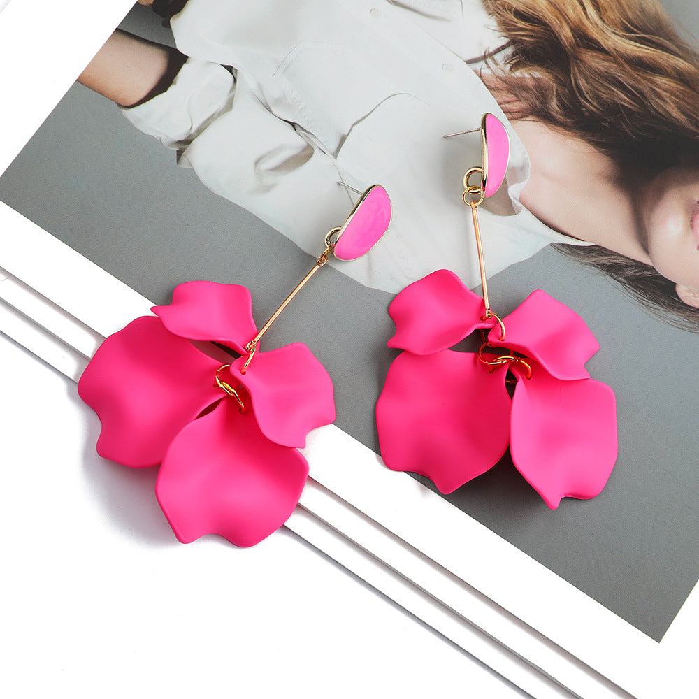Floral Statement Earrings | Elegant Bohemian Jewelry | Luvia