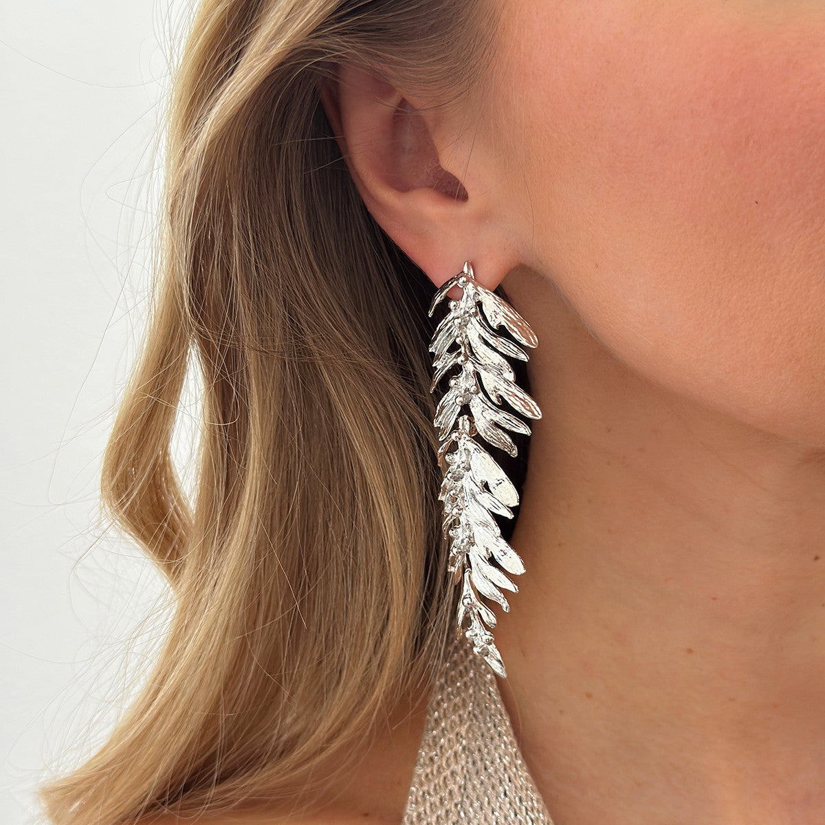 Wheat-Ear Tassel Y-Necklace | Statement Jewelry