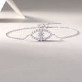 925 Sterling Silver Evil Eye Bracelet for Women – Minimalist Protection Charm Jewelry | Elegant Everyday Bracelet