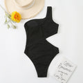 Asymmetric Chic | One-Shoulder Swimsuit