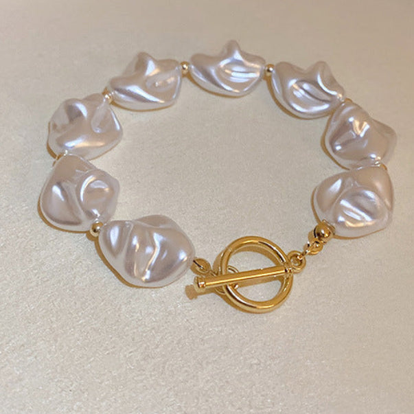 Luxury Pearl Necklace and Bracelet Set for Special Moments