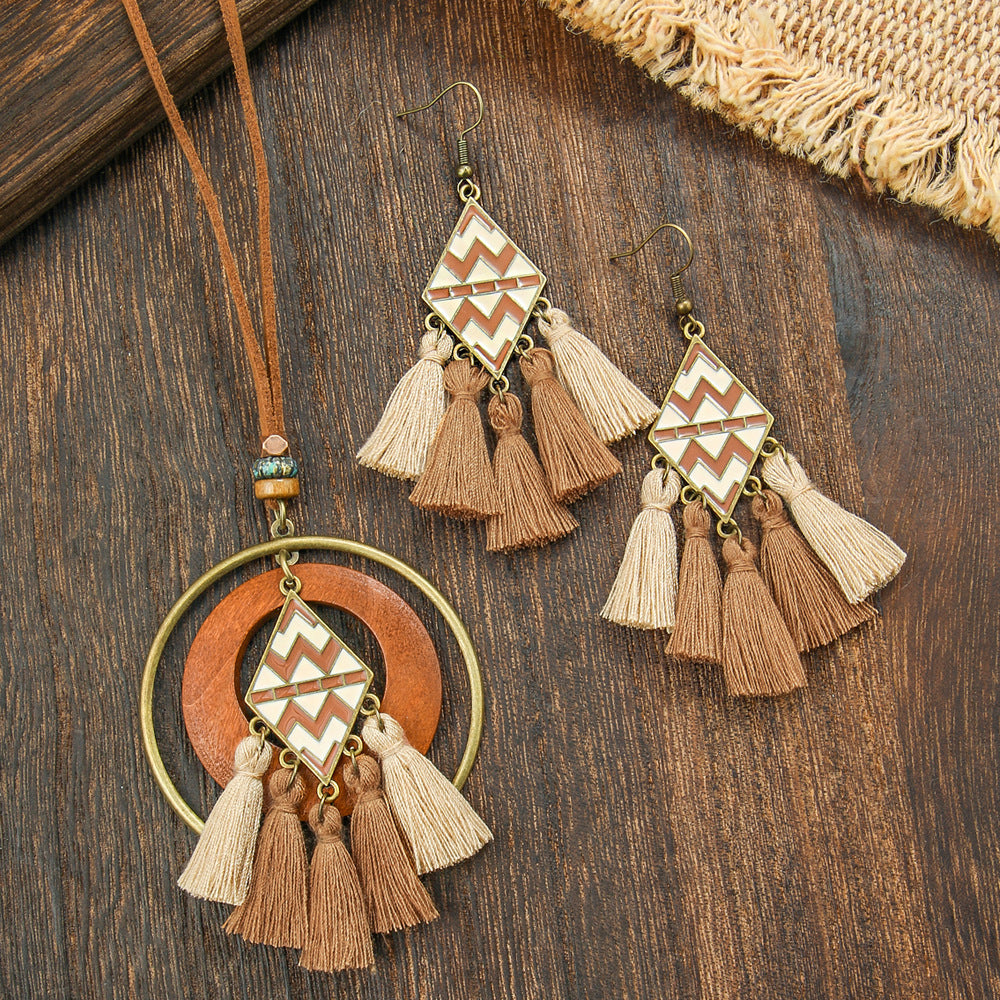 Vintage Bloom | Retro Floral Jewelry Set