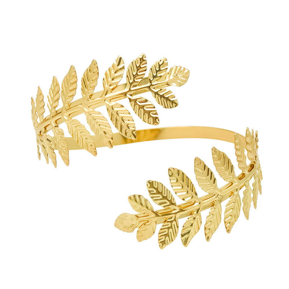 Wave Cross Geometric Bracelet