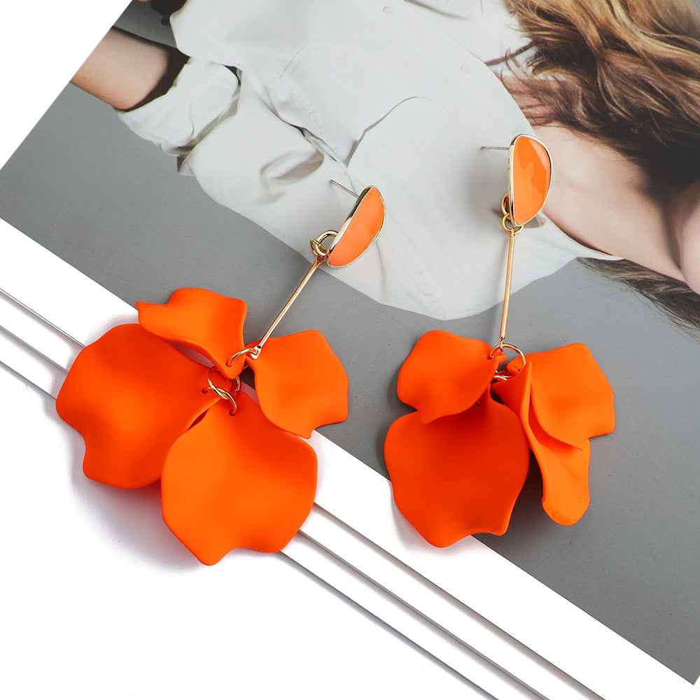 Floral Statement Earrings | Elegant Bohemian Jewelry | Luvia