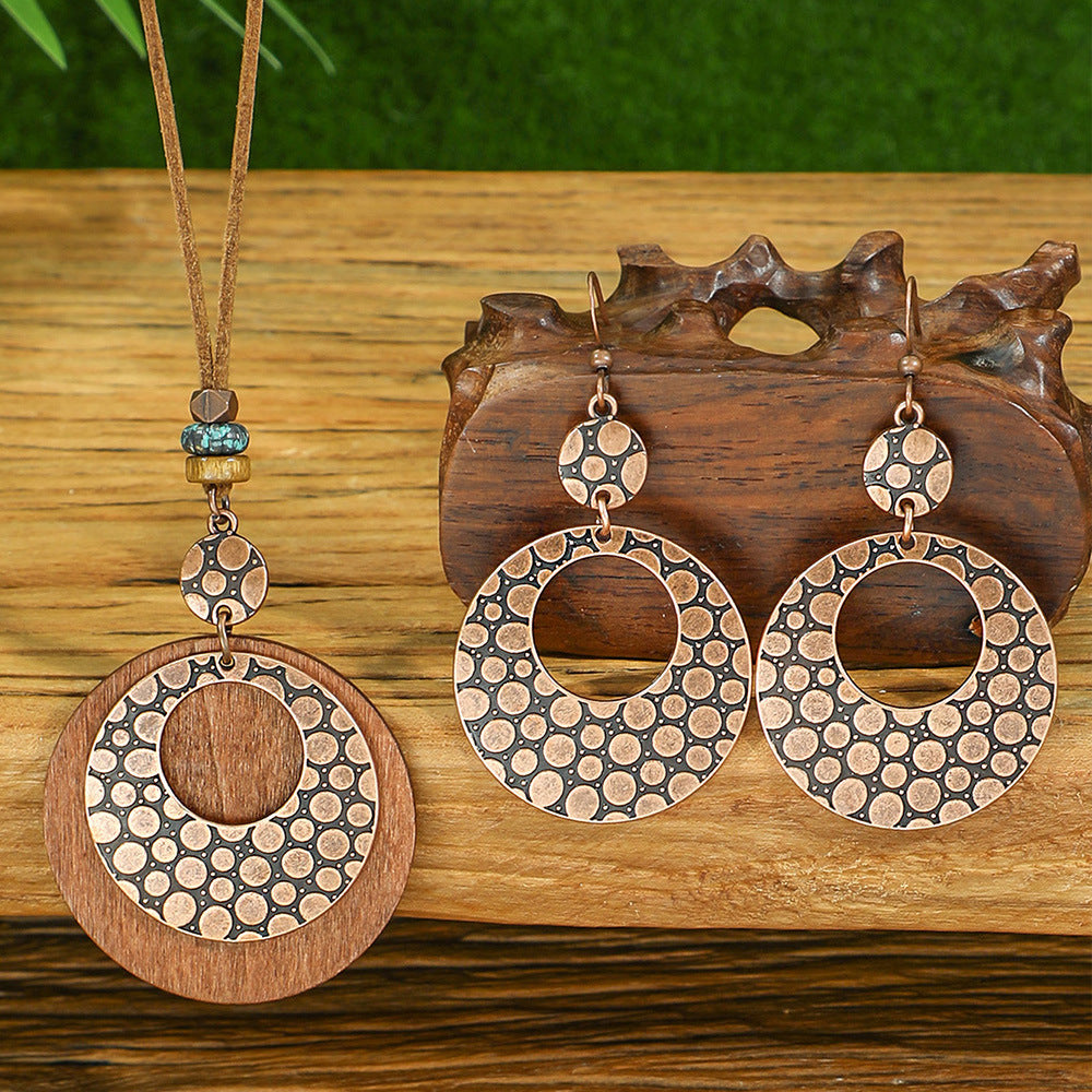 Vintage Bloom | Retro Floral Jewelry Set