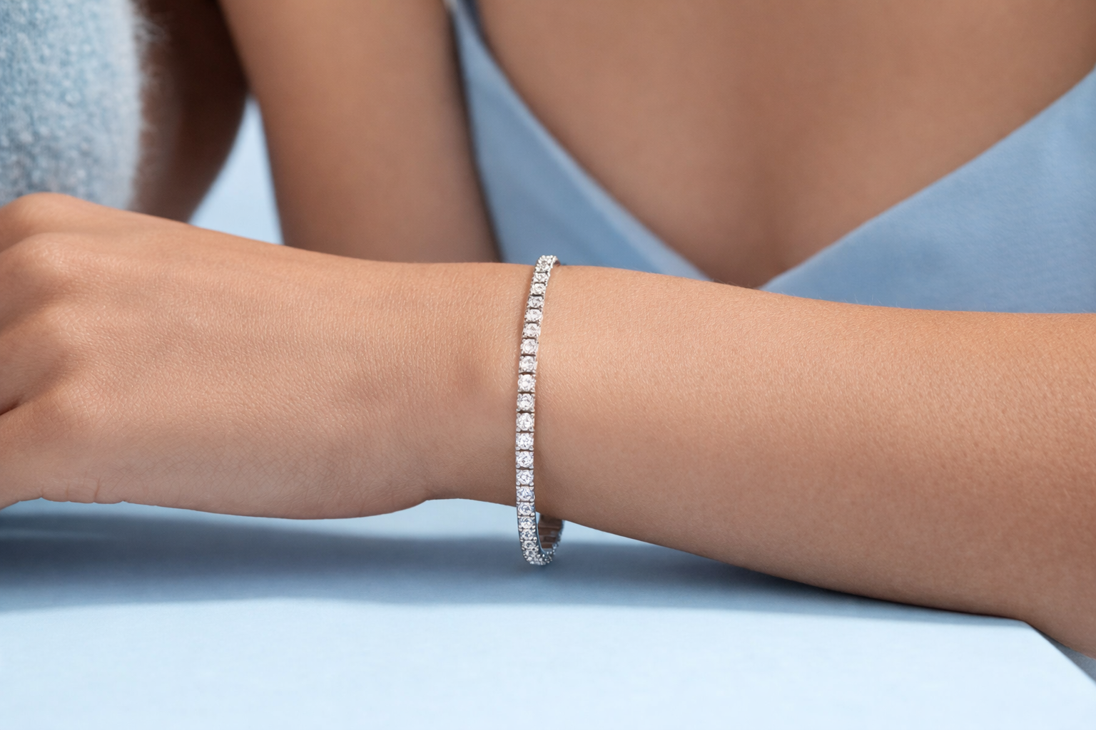 925 Sterling Silver Minimal Bracelet for Women – Elegant Lightweight Jewelry