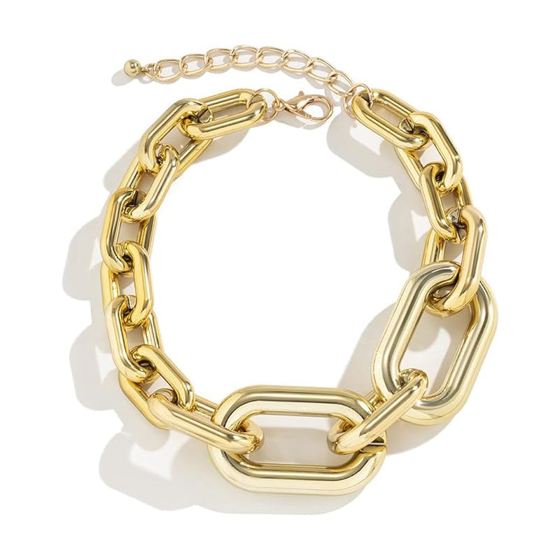 Chunky Gold Chain Choker | Vintage Statement