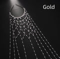 Luxury Pearl Chain Headpiece for Women – Statement Hair Jewelry | Elegant Bridal