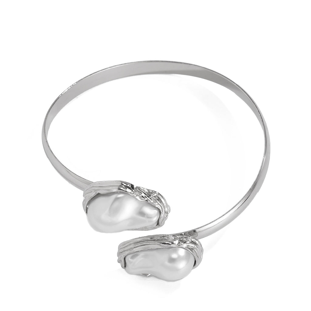 Luxury Gold Baroque Pearl Jewelry Set – Timeless Elegance for Modern Women