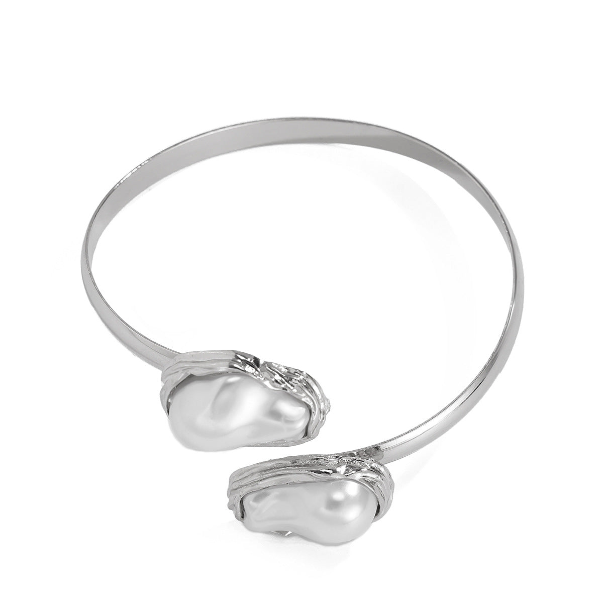 Luxury Gold Baroque Pearl Jewelry Set – Timeless Elegance for Modern Women