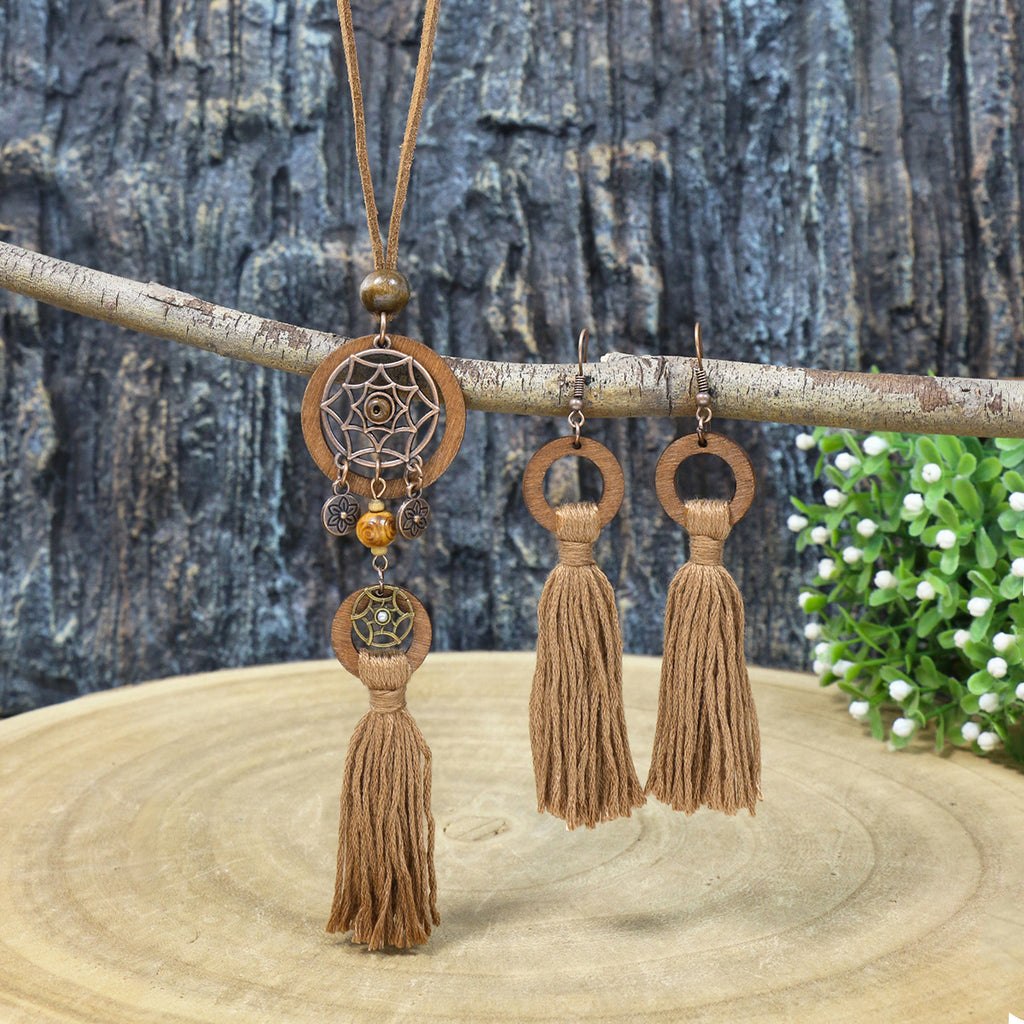 Vintage Bloom | Retro Floral Jewelry Set