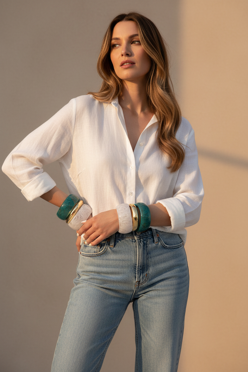 Translucent Resin Bracelet – Bold & Minimalist Statement Jewelry