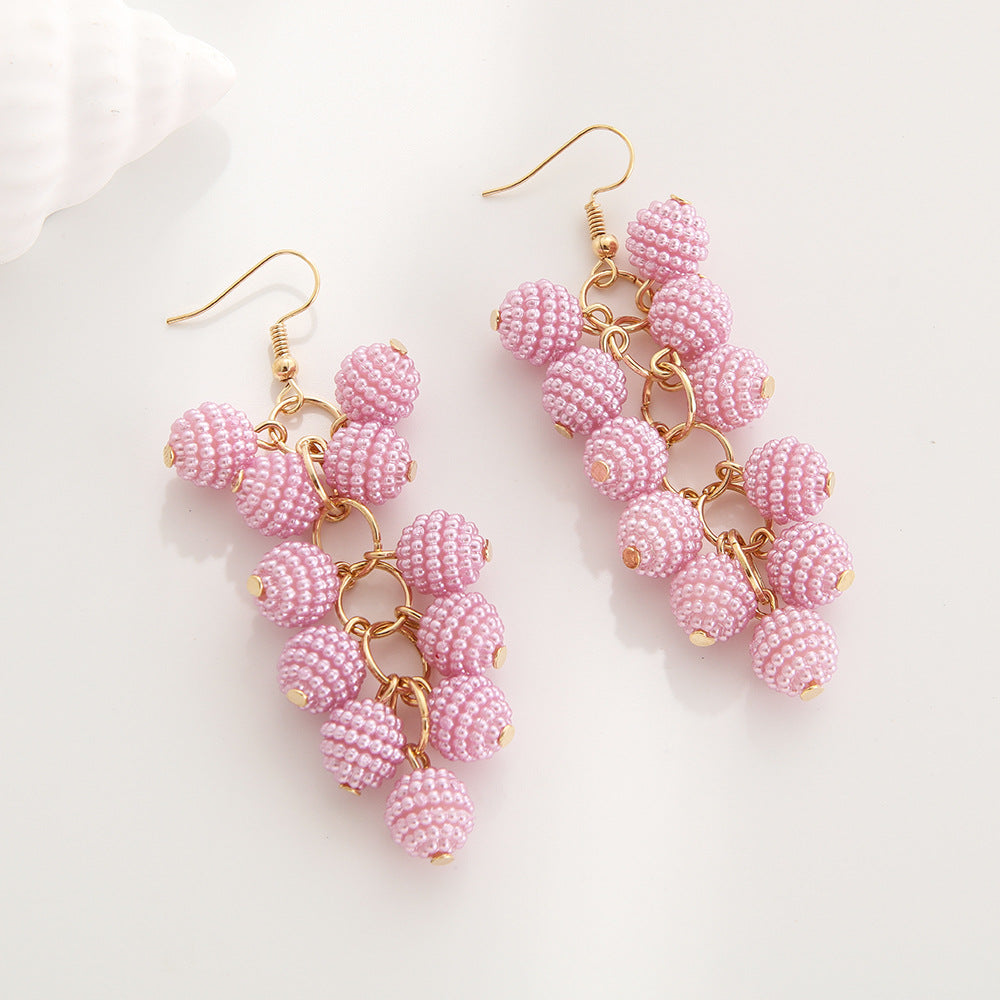 Best Friend Summer Earrings – Bold Color Statement Jewelry for Beach Style