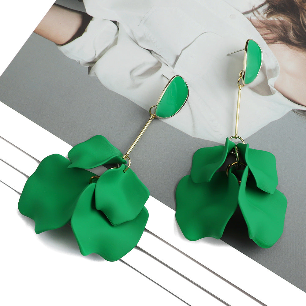 Floral Statement Earrings | Elegant Bohemian Jewelry | Luvia