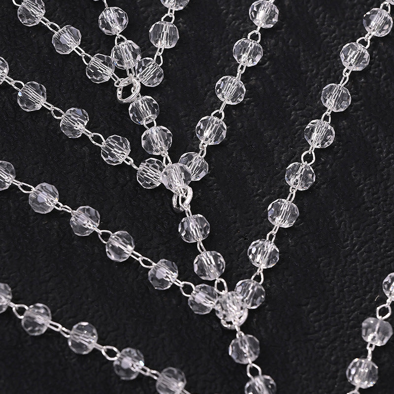 Luxury Crystal Hair Chain for Women – Bridal Headpiece | Elegant Rhinestone Hair Jewelry