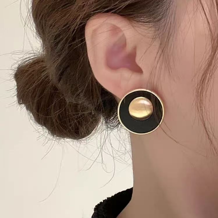 Parisian Charm | Round Statement Earrings