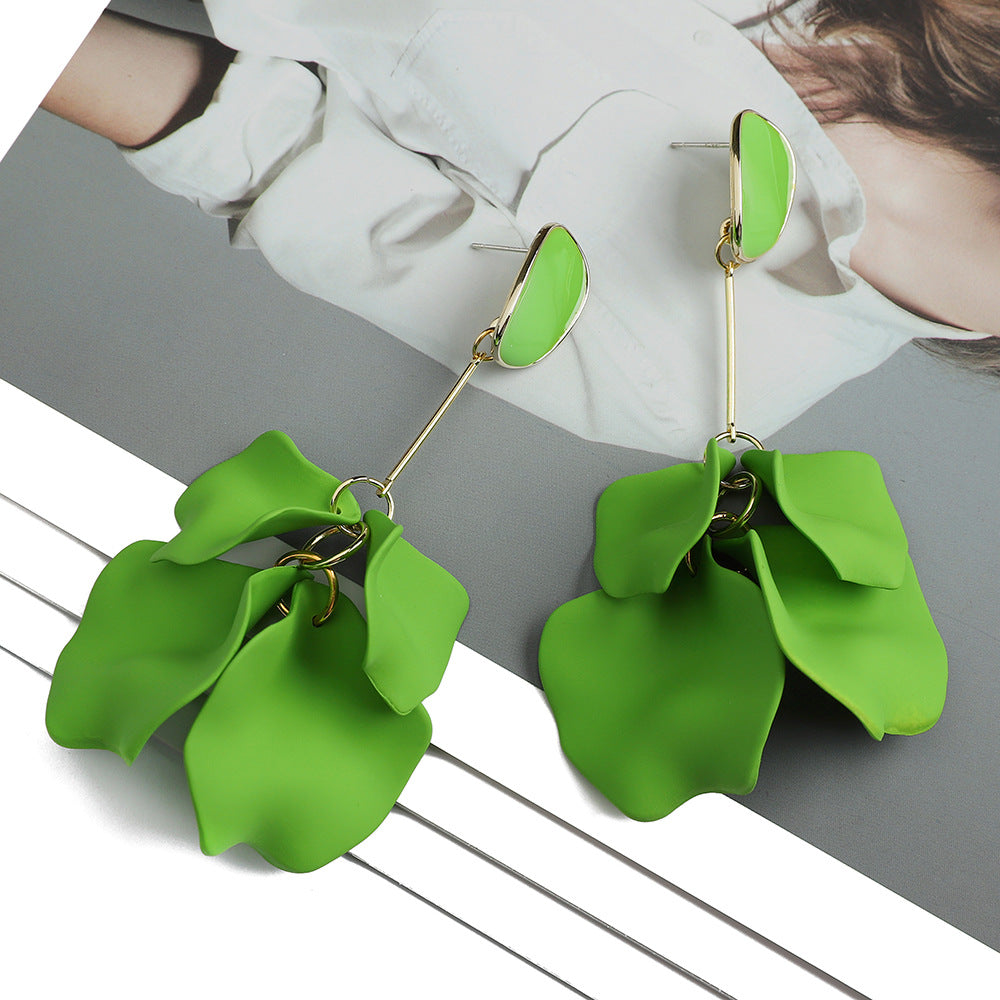 Floral Statement Earrings | Elegant Bohemian Jewelry | Luvia