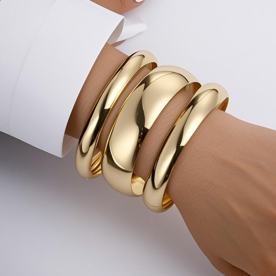 Geometric Bracelet 3-Piece Set