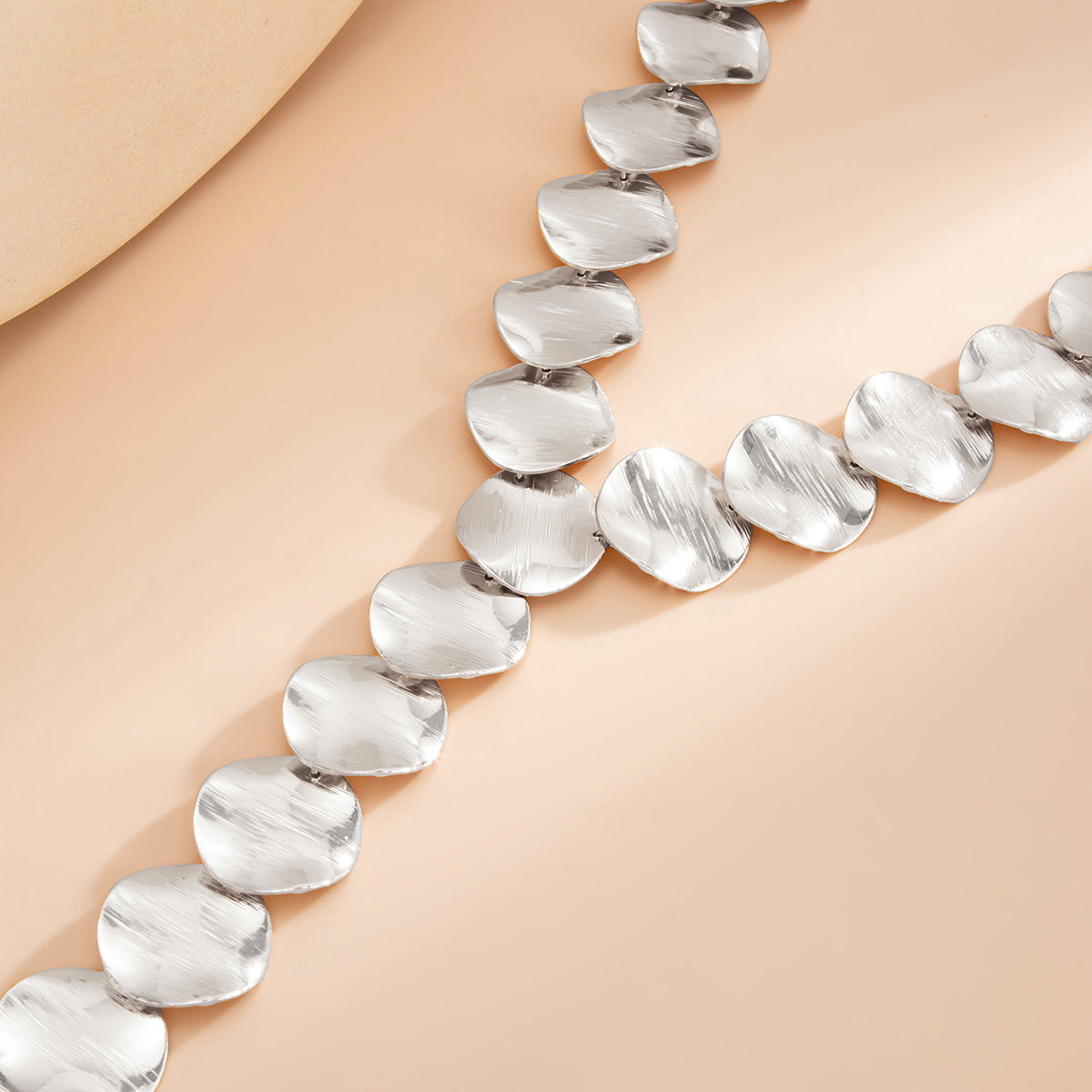Geometric Sequin Y-Necklace | Party Statement
