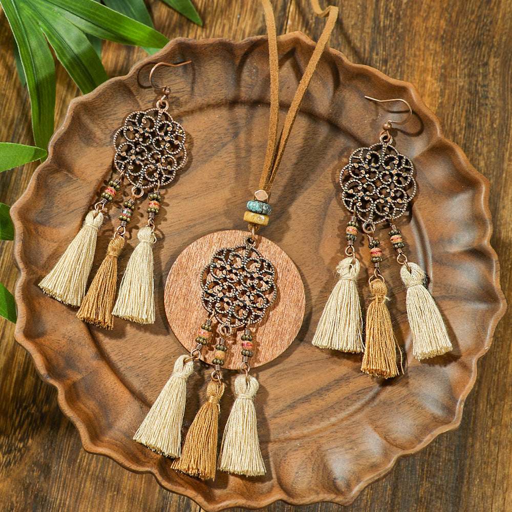 Vintage Bloom | Retro Floral Jewelry Set