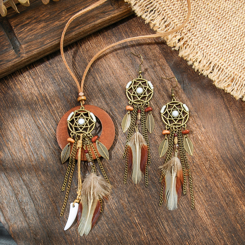 Vintage Bloom | Retro Floral Jewelry Set