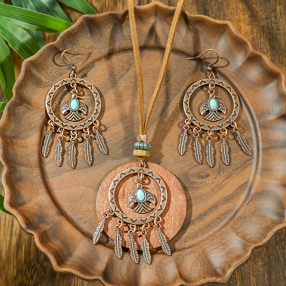 Vintage Bloom | Retro Floral Jewelry Set