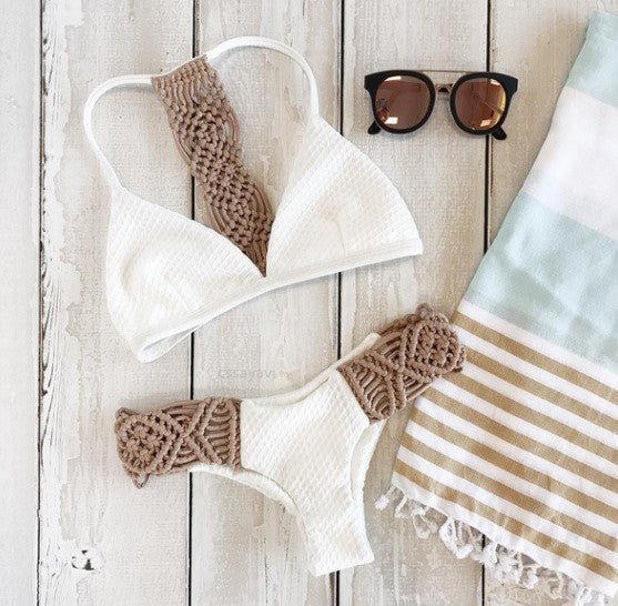 Knit Luxe | Two-Piece Bikini Set