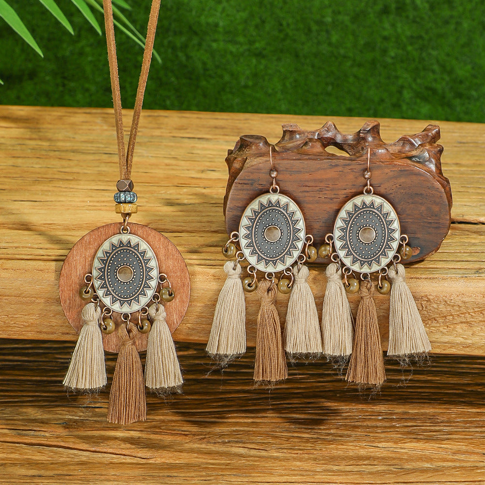 Vintage Bloom | Retro Floral Jewelry Set