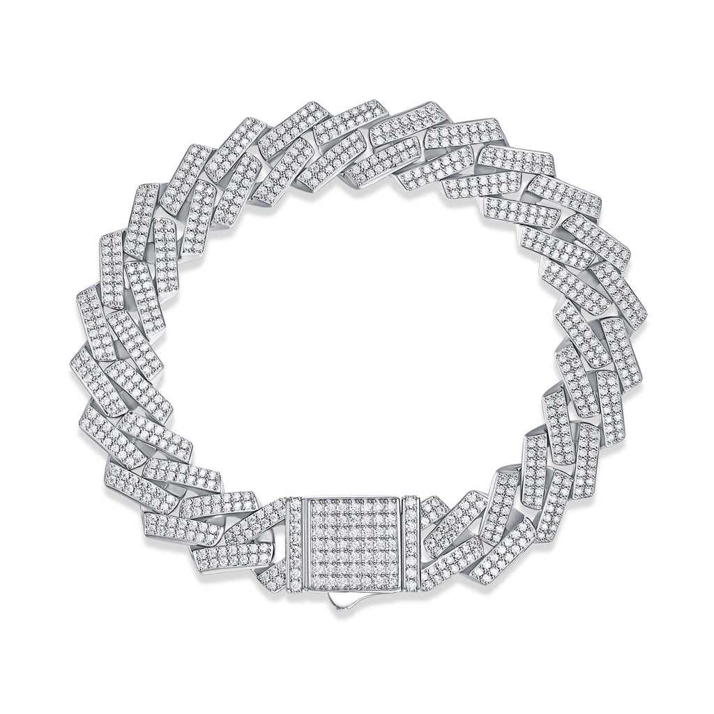 The Keel Moissanite S925 Bracelet | Diamond Rival