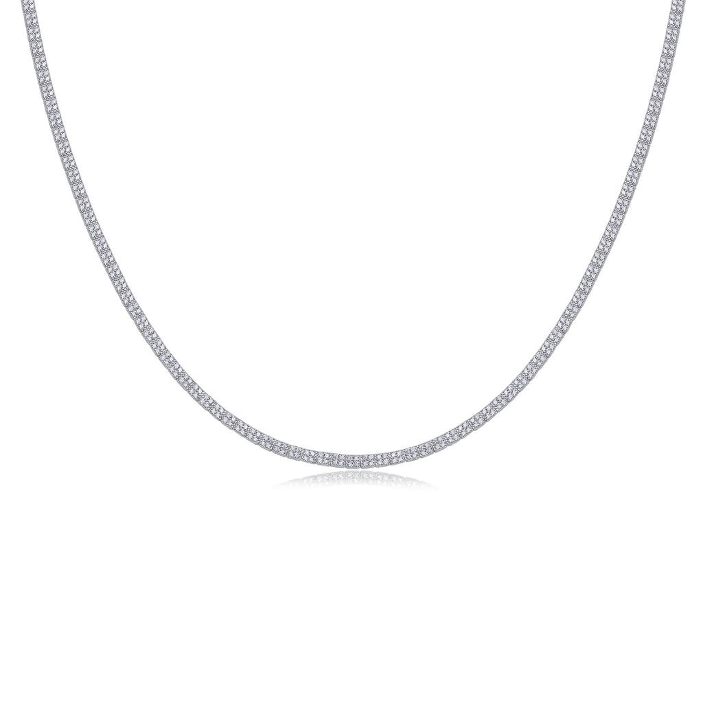 Winter Lake Moissanite Necklace | S925 Sterling Silver