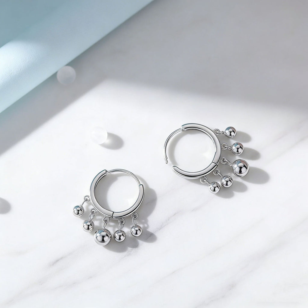 Silver Flow | S925 Tassel Drop Earrings