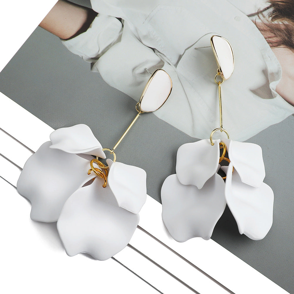 Floral Statement Earrings | Elegant Bohemian Jewelry | Luvia