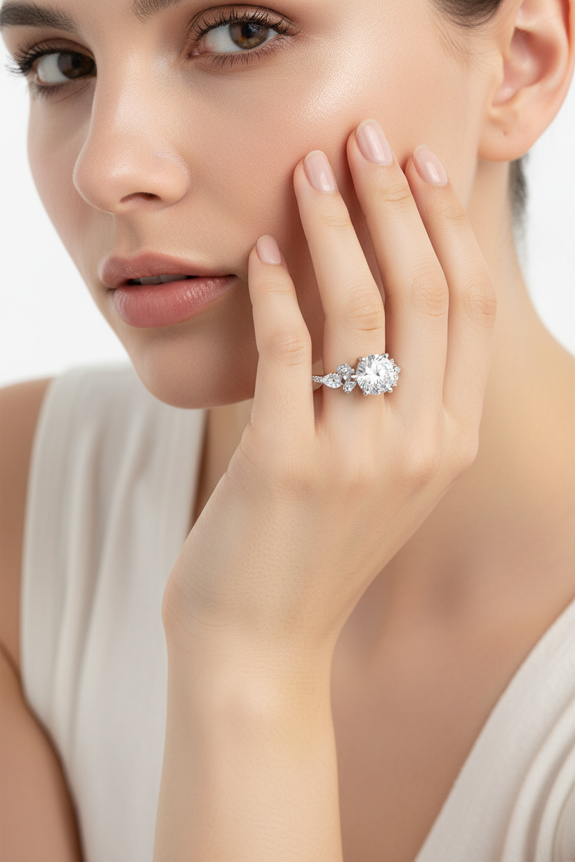 2-Carat Moissanite Ring | S925 Sterling Silver – LUVIA