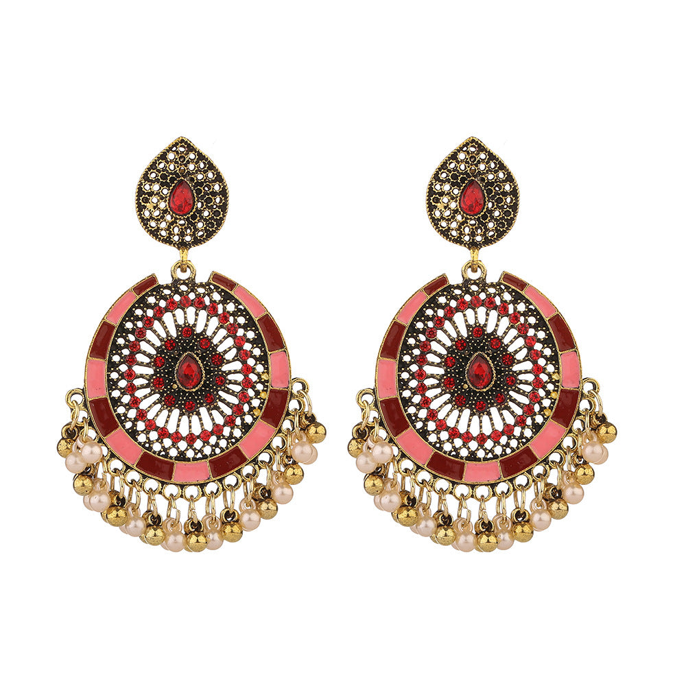 Bohemian Bells | Beaded Drop Earrings